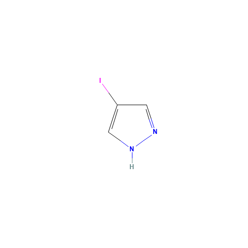 4-碘吡唑 chemical structure of 3469-69-0 FT-0600009
