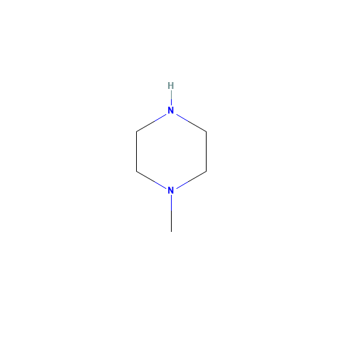 N-甲基哌嗪 chemical structure of 109-01-3 FT-0600012