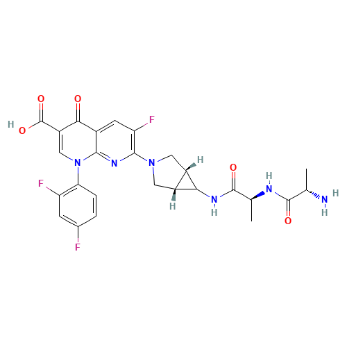 Alatrofloxacin chemical structure of 146961-76-4 FT-0600037
