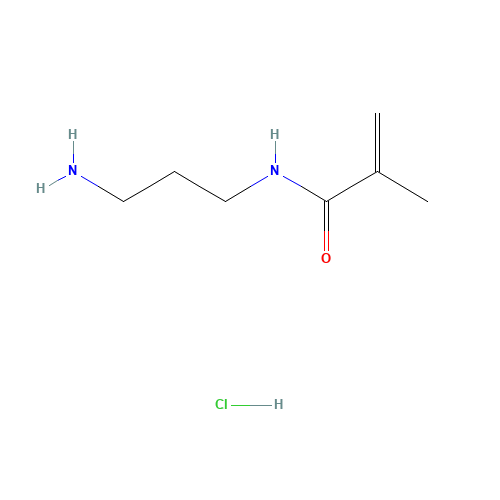 N-(3-氨基丙基)甲基丙烯酰胺盐酸盐 chemical structure of 72607-53-5 FT-0600293