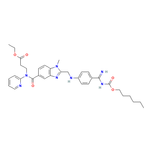 达比加群酯 chemical structure of 211915-06-9 FT-0650701