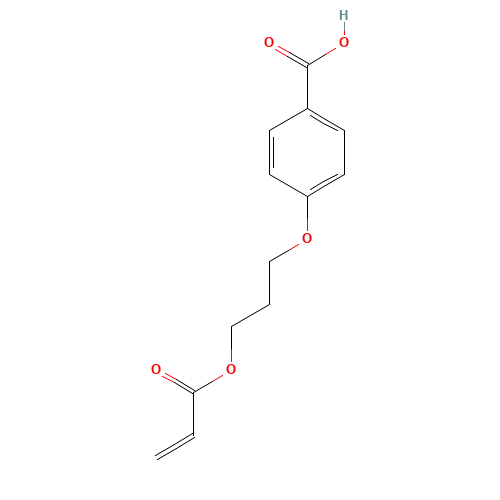 4-(3-(丙烯酰氧基)丙氧基)苯甲酸 chemical structure of 245349-46-6 FT-0696775